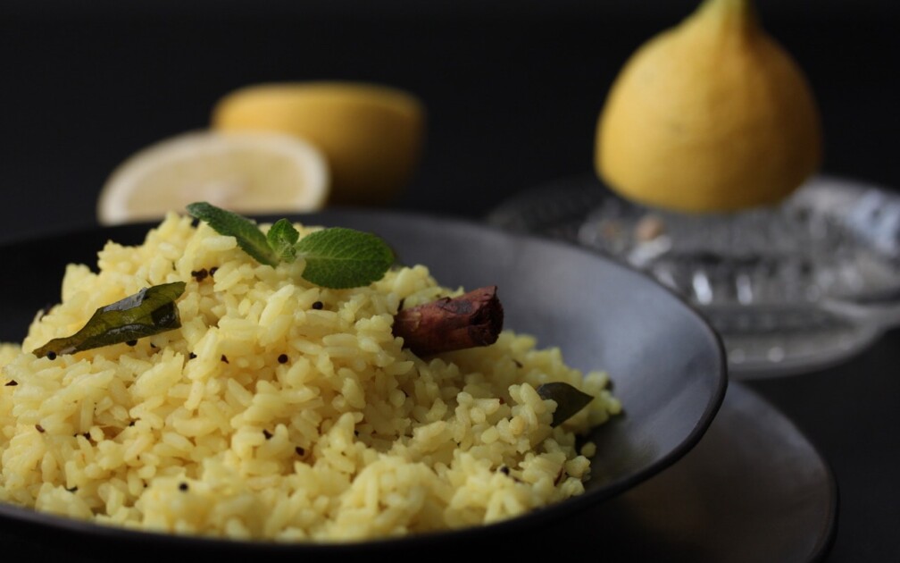 Zitronen-Gewürzreis