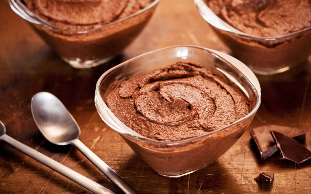 Veganes Schoggimousse (mousee au chocolat)