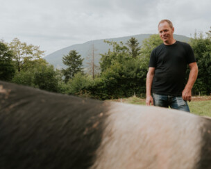 Nachhaltiges Fleisch aus dem Jura? Cäsar Bürgi und der Hof Silberdistel Foto von Nachhaltiges Fleisch aus dem Jura? Cäsar Bürgi und der Hof Silberdistel