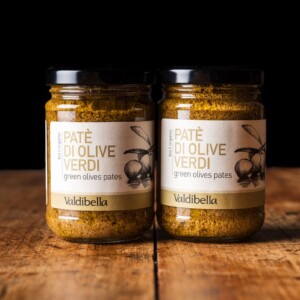 Grüne Oliven-Tapenade